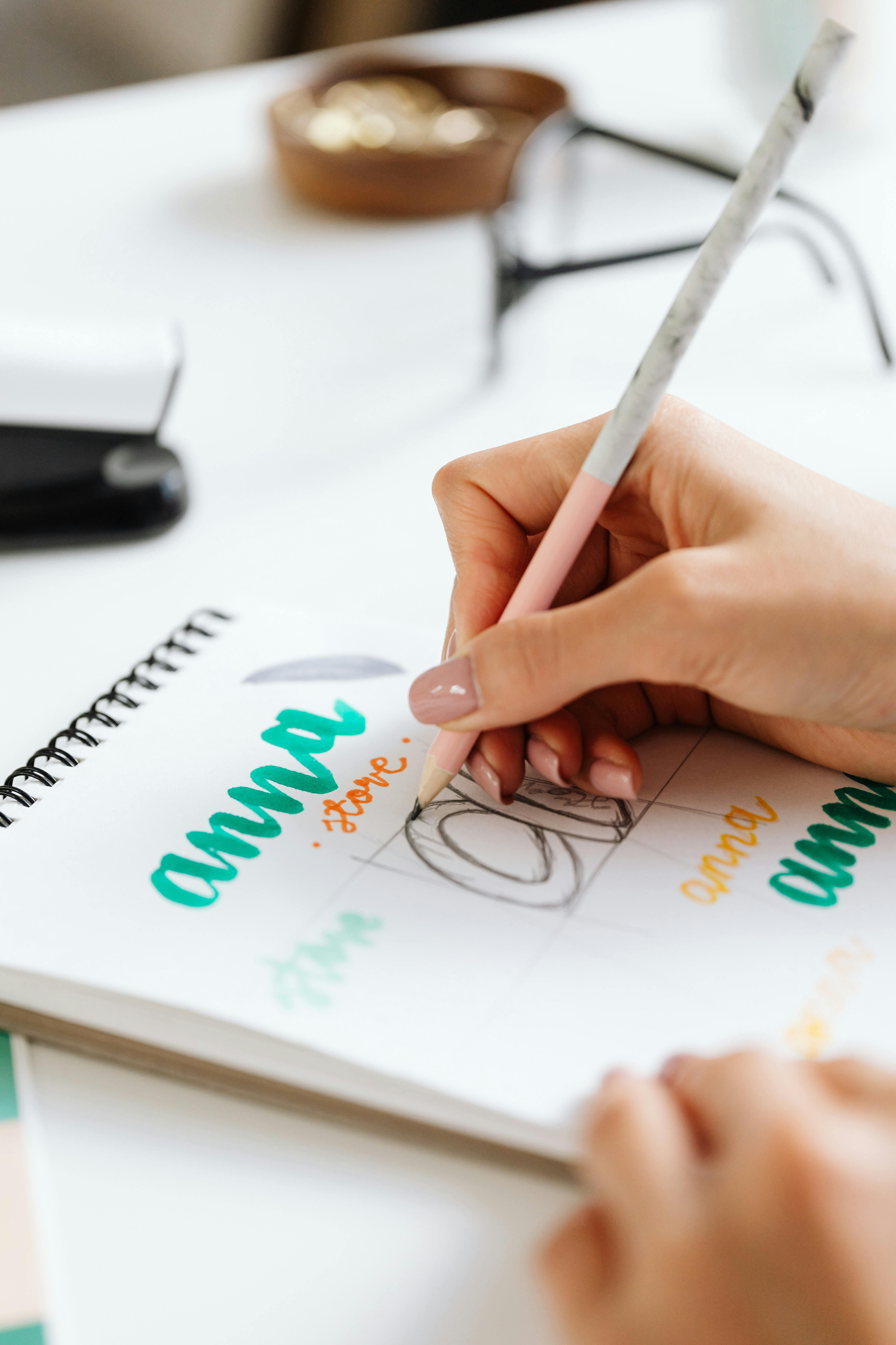 Typography design work